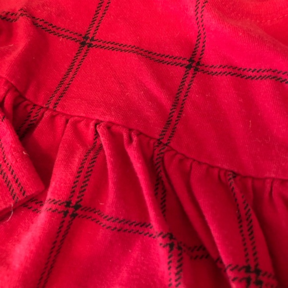 Toddler Windowpane Check Dress - Picture 2 of 3